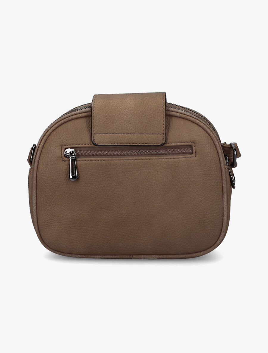 Sac besace Sylvie - Taupe - 3