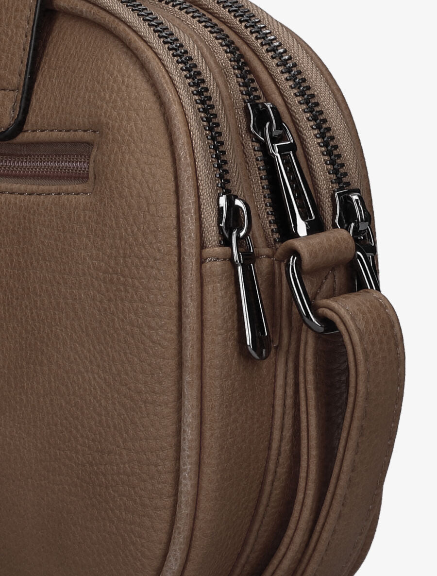 Sac besace Sylvie - Taupe - 4