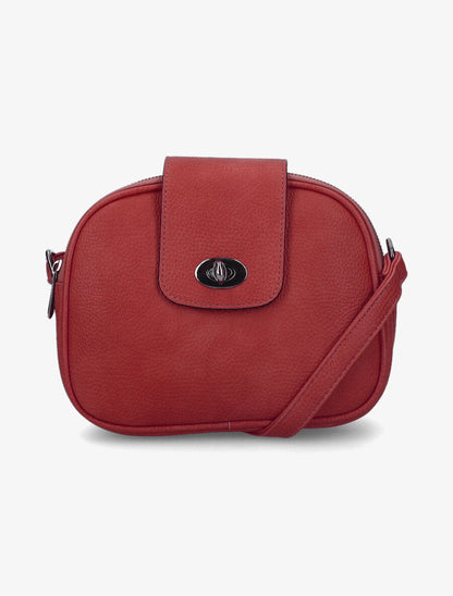 Sac besace Sylvie - Rouge - 6