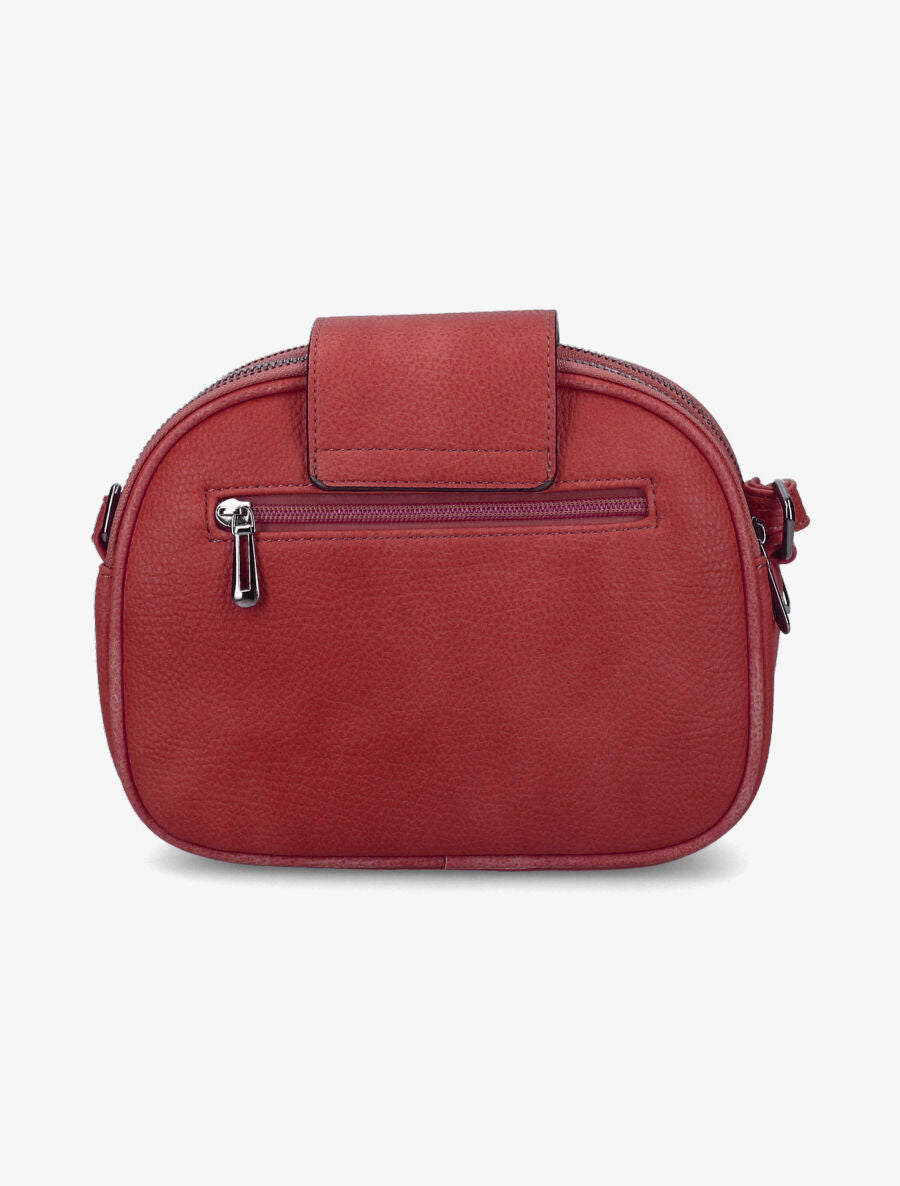 Sac besace Sylvie - Rouge - 3