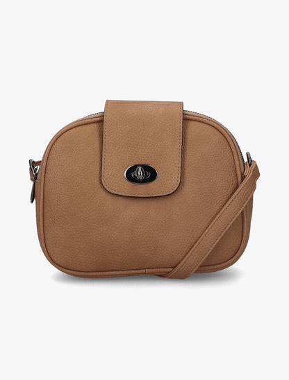 Sac besace Sylvie - Camel - 1