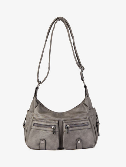 Sac besace Marthe - Gris foncé - 1