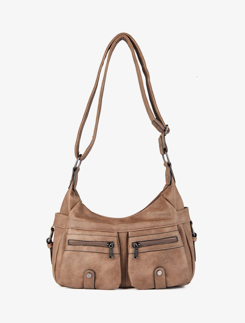 Sac besace Marthe - Taupe - 1