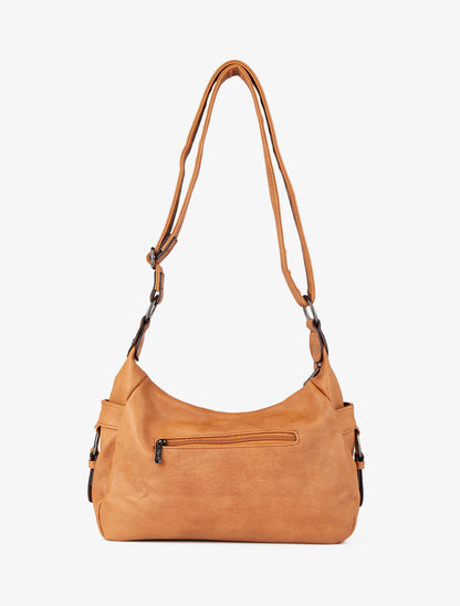 Sac besace Marthe - Camel - 3