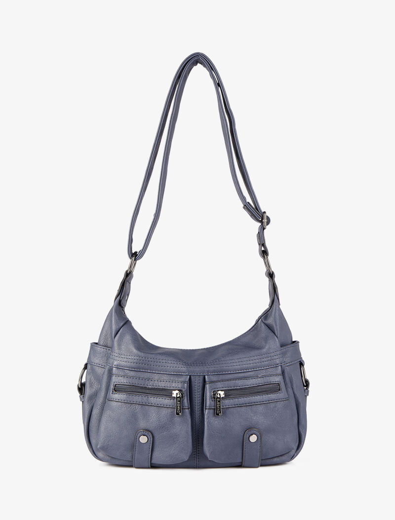 Sac besace Marthe - Bleu marine - 1