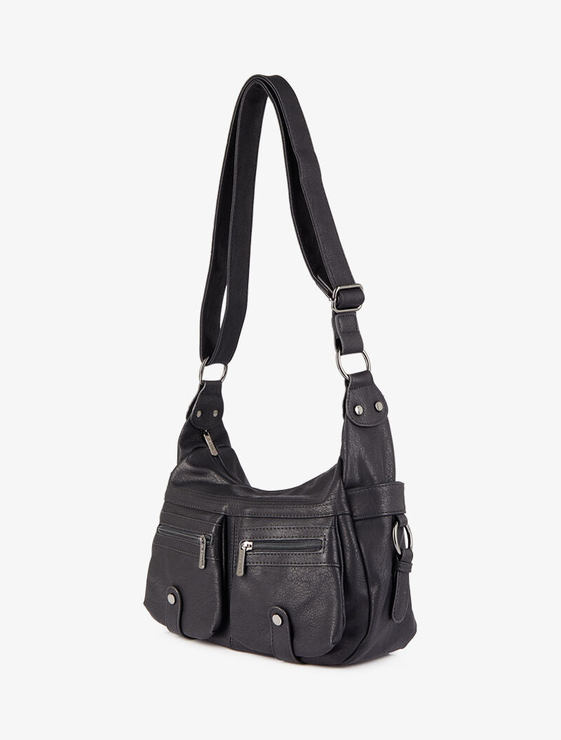 Sac besace Marthe - Noir - 2