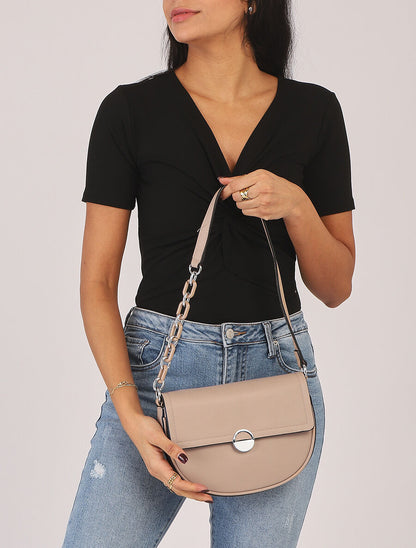 Sac besace Maja - Taupe - 7