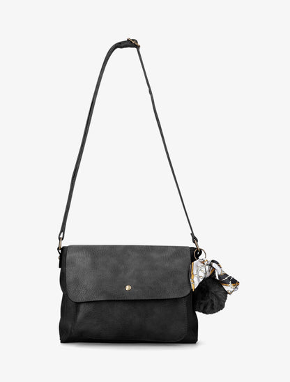Sac besace Nilsa - Noir - 3