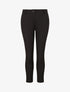 Pantalon slim 7/8 taille standard - Noir - 1