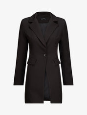 Blazer extra long - Noir - 4
