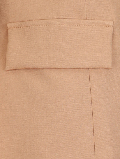 Blazer extra long - Camel - 3