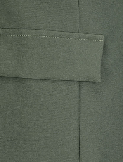 Blazer extra long - Kaki - 3