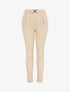 Pantalon fluide coupe droite - Beige - 4