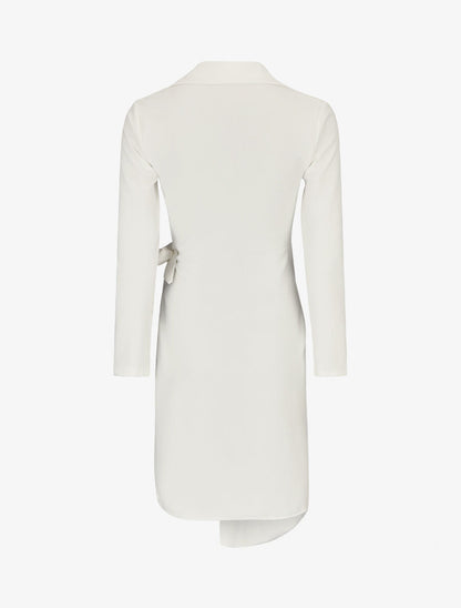 Robe unie portefeuille trompe-l&