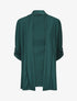 Gilet droit ouvert uni - Vert sapin - 1