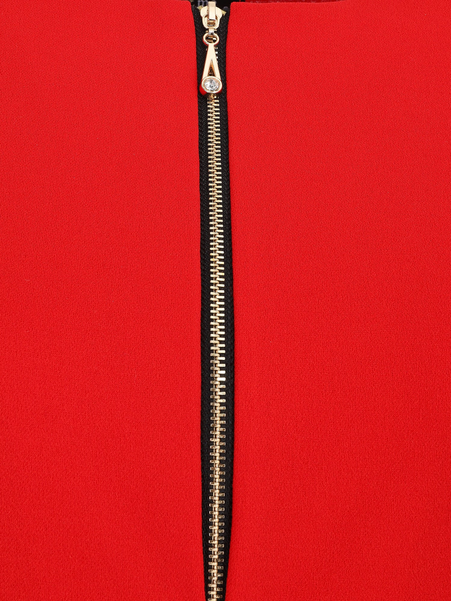 Combinaison à zip - Rouge - 3