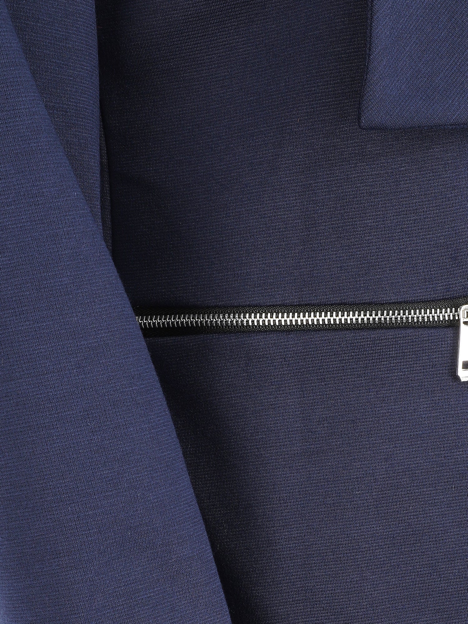 Veste à poches zippées - Marine - 3