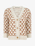 Cardigan à imprimé fantaisie - Camel - 5