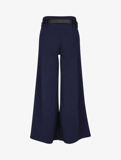Pantalon fluide coupe ample - Marine - 2
