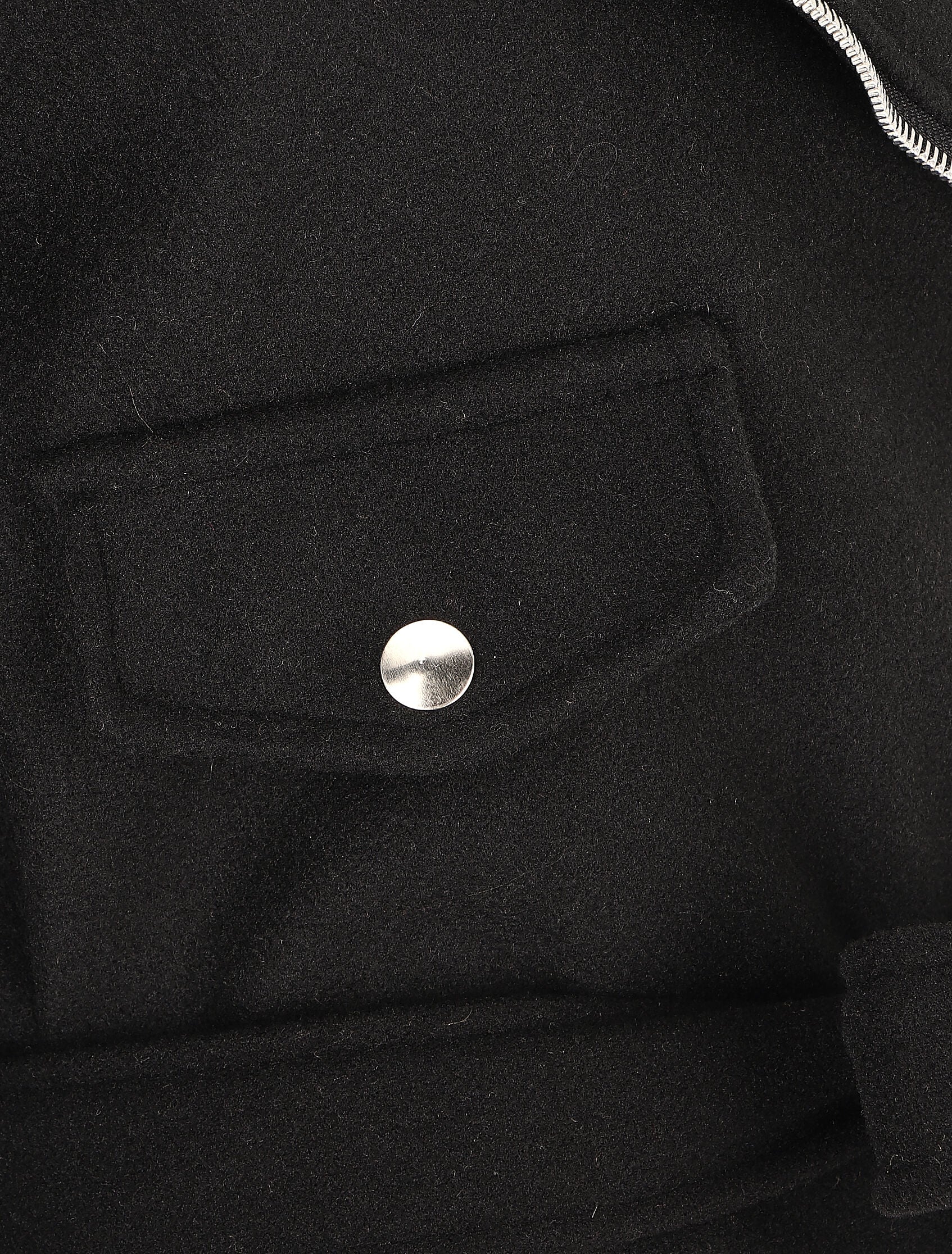 Manteau long uni style perfecto - Noir - 3