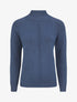 Pull fin uni à col montant - Bleu - 1