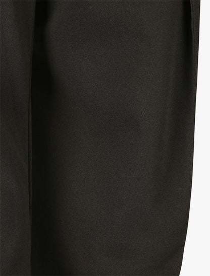 Veste fluide à col cranté - Noir - 3