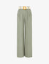 Pantalon fluide ample - Kaki - 5