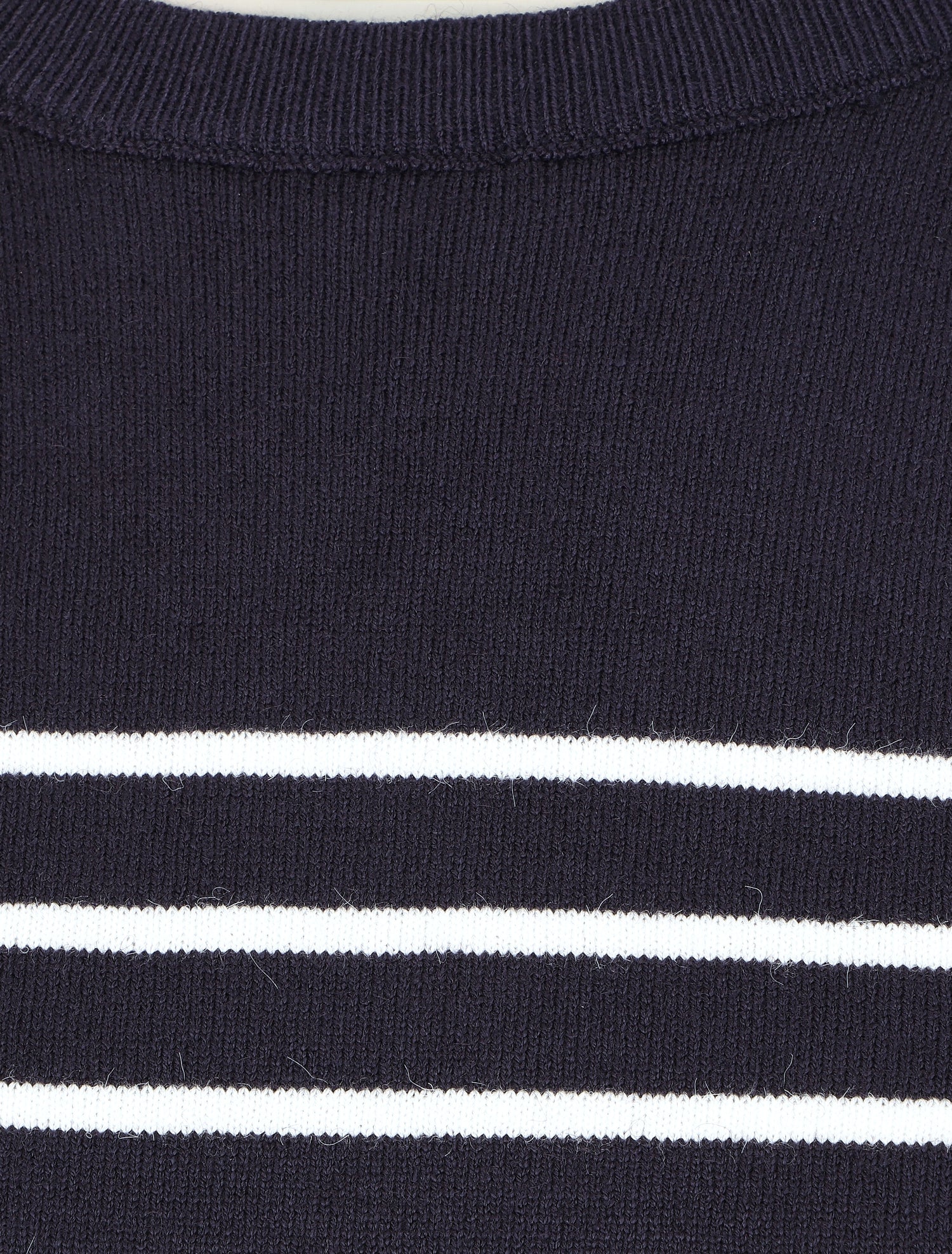 Pull marinière manches longues - Marine - 3