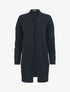 Gilet long effet tressé - Marine - 1