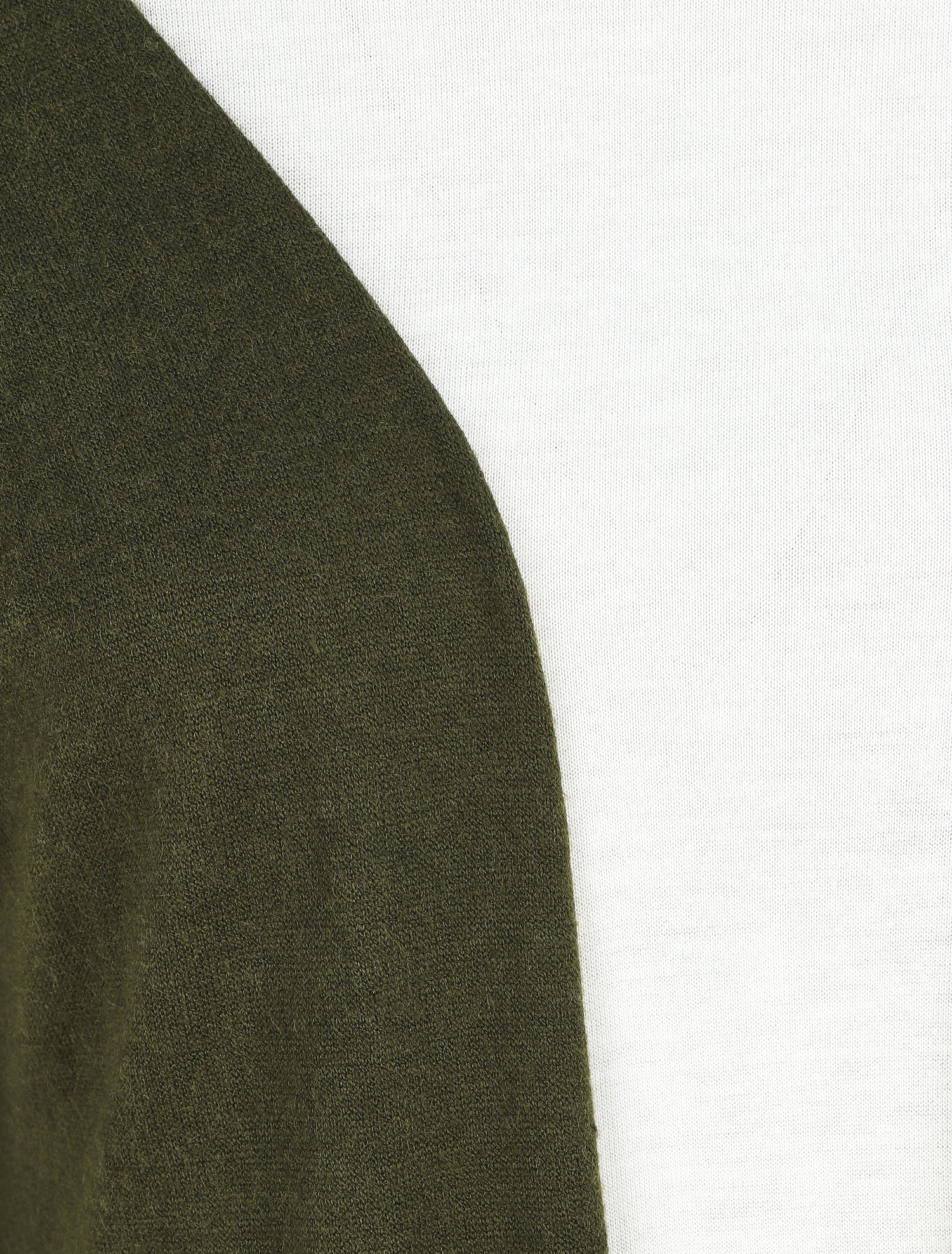 Ensemble gilet et t-shirt bicolore - Kaki - 3