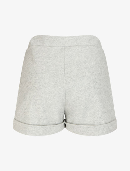 Short droit taille haute - Gris clair - 2
