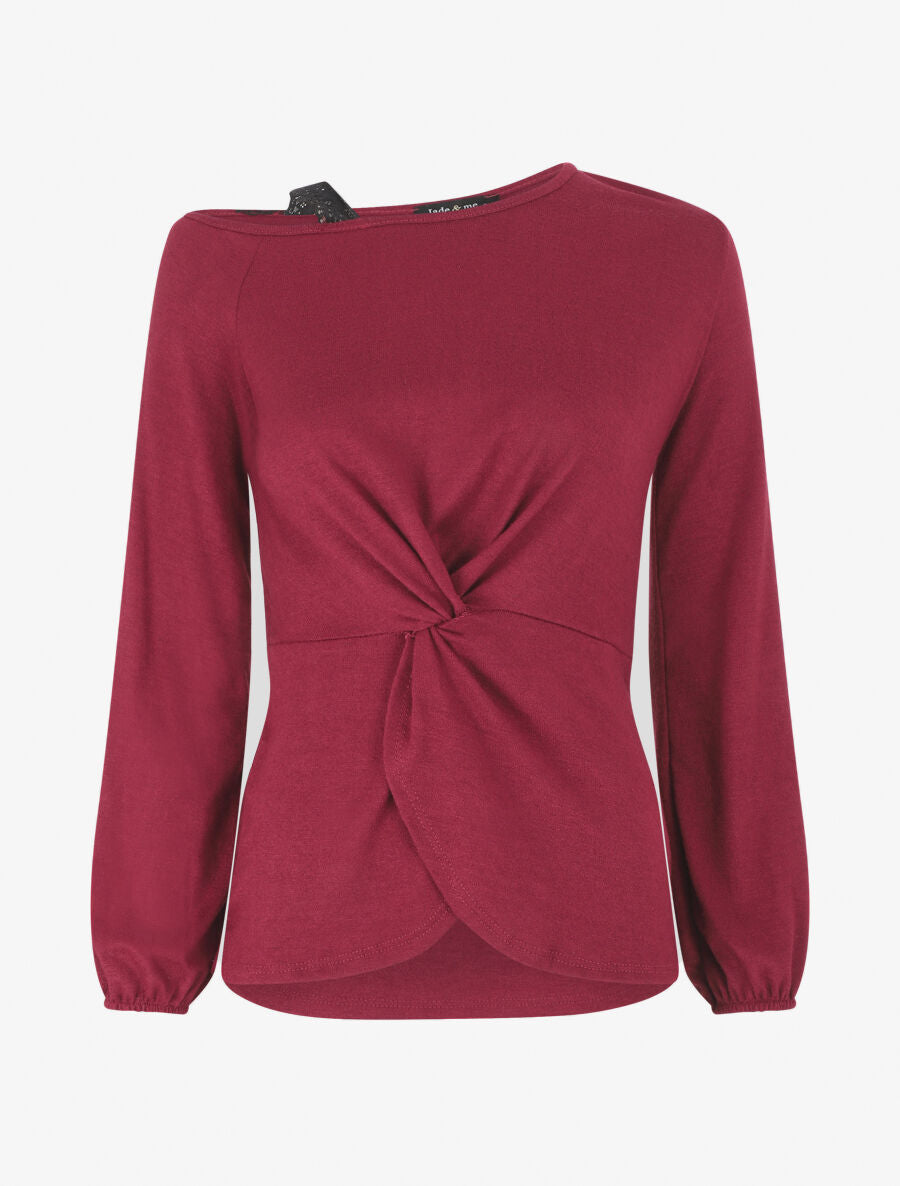 Pull fin croisé à l&