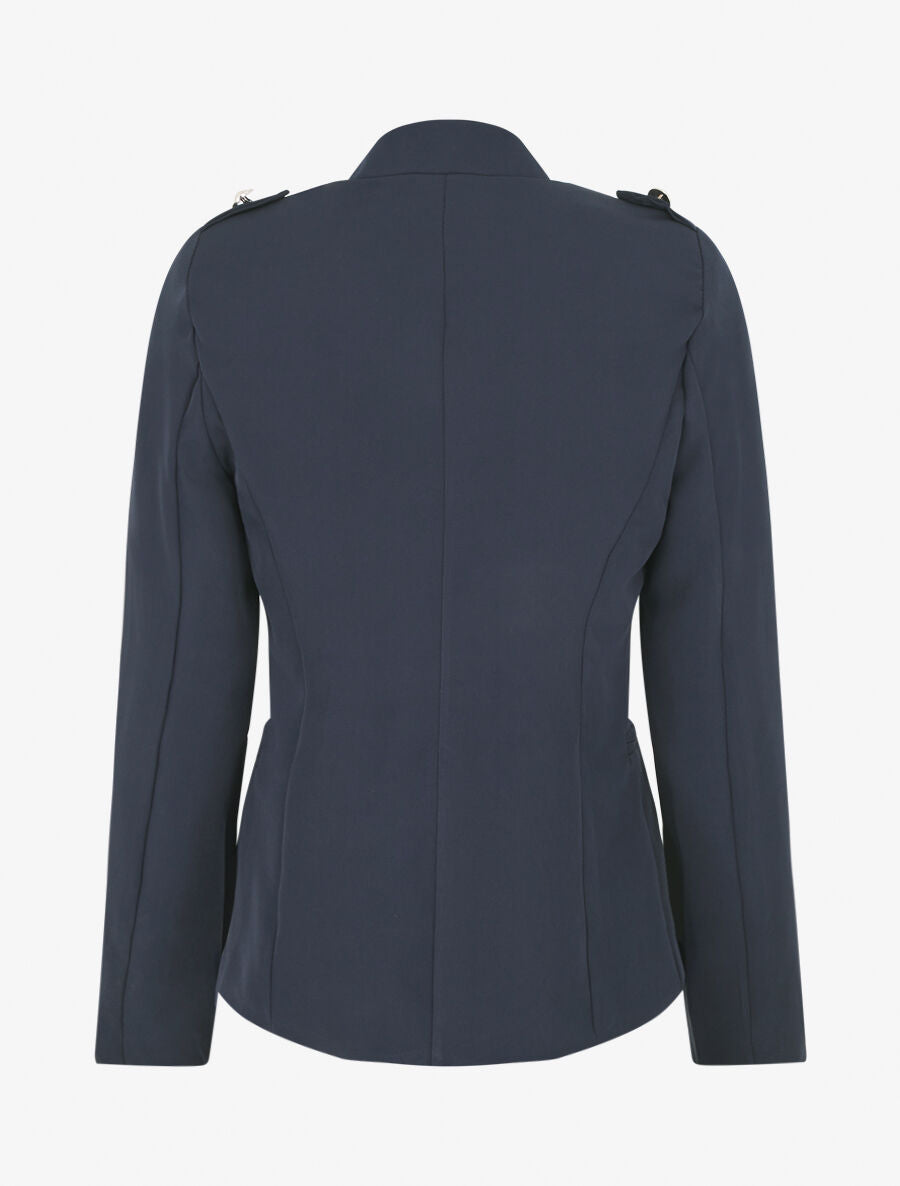 Veste droite style officier - Marine - 2