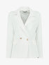 Blazer classique boutonné - Blanc - 1