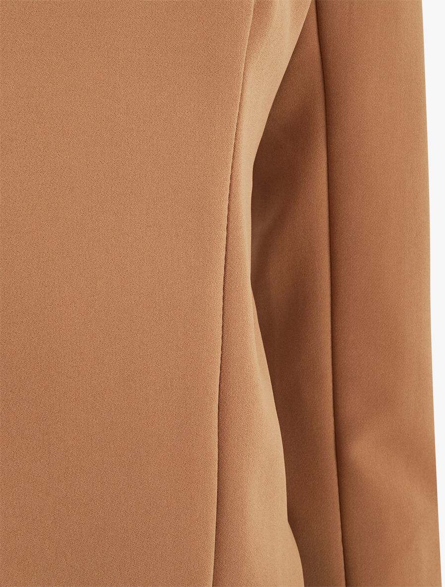 Veste courte ouverte - Camel - 3