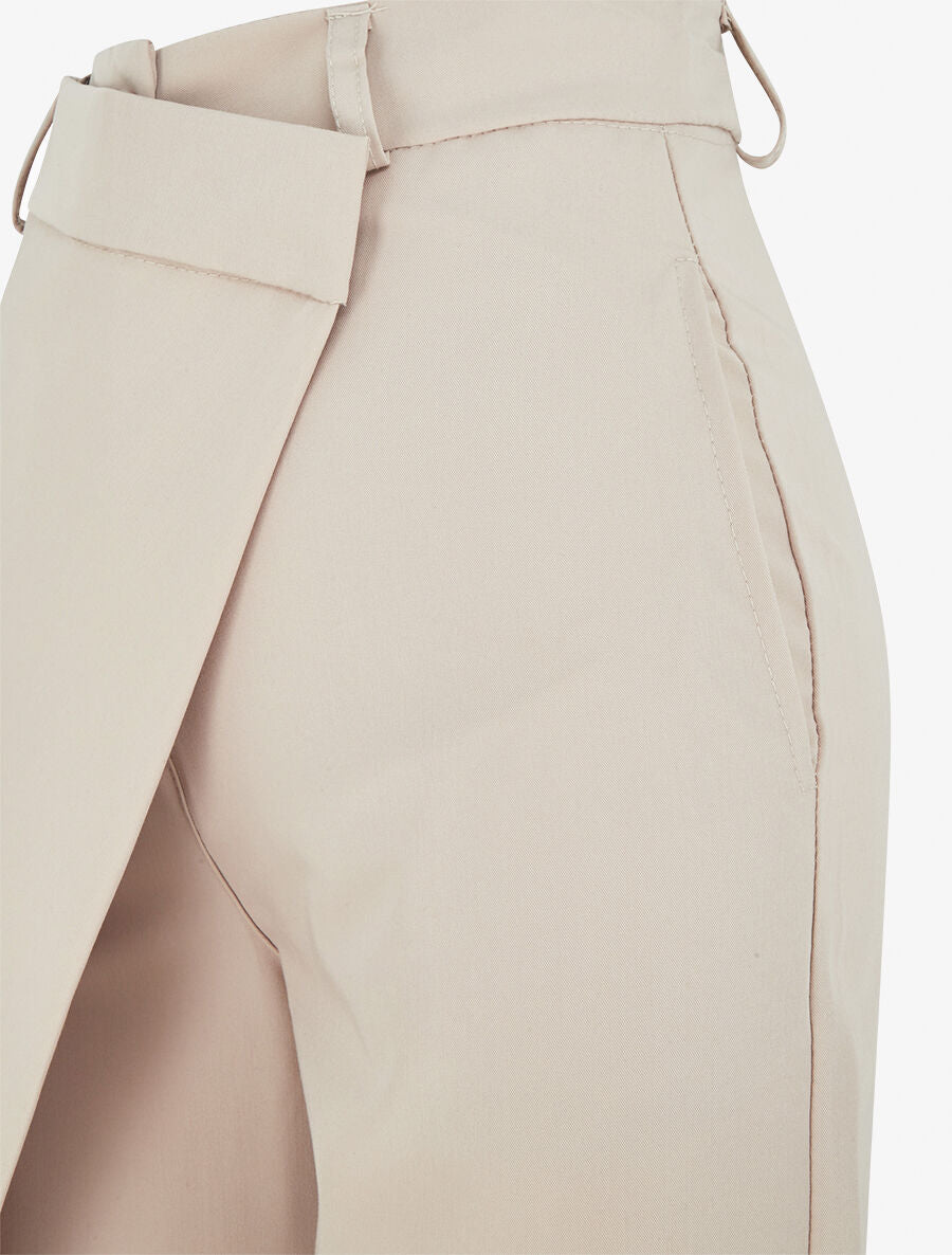 Pantalon trompe l&