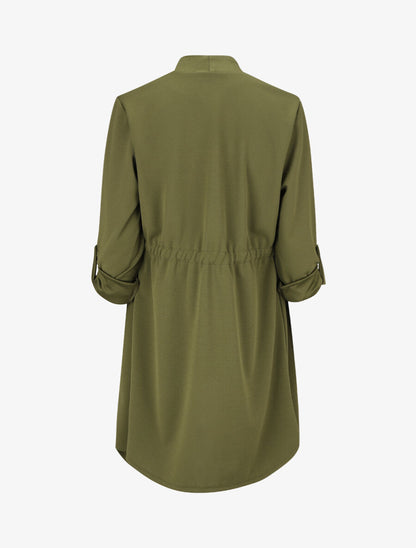 Veste légère à manches retroussables - Kaki - 2