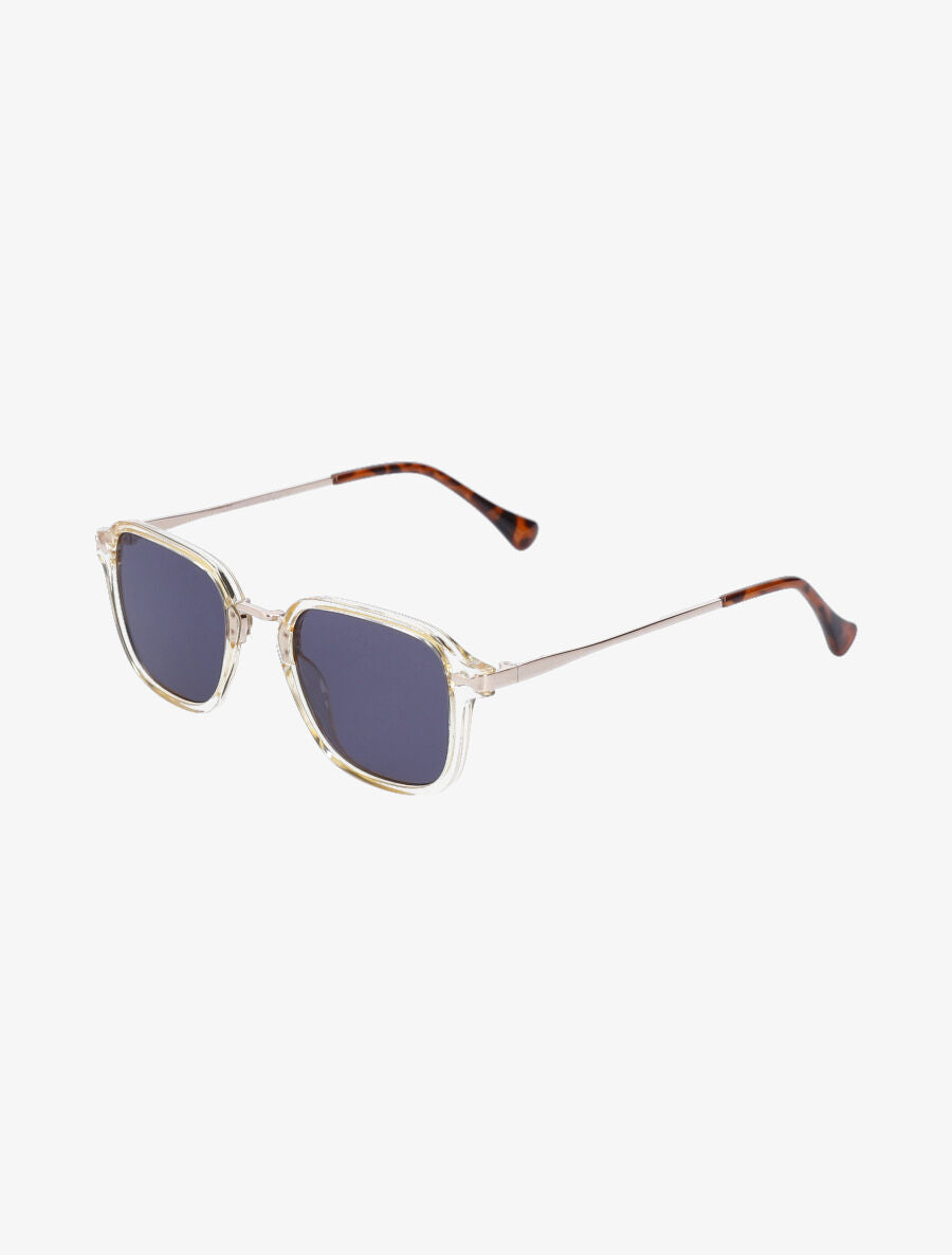 Lunettes de soleil carrées - Jaune - 2