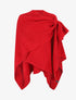 Châle en maille à paillettes - Rouge - 1