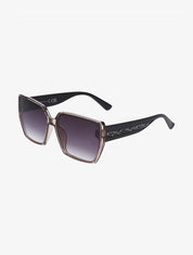 Lunettes de soleil carrés oversize - Camel - 3
