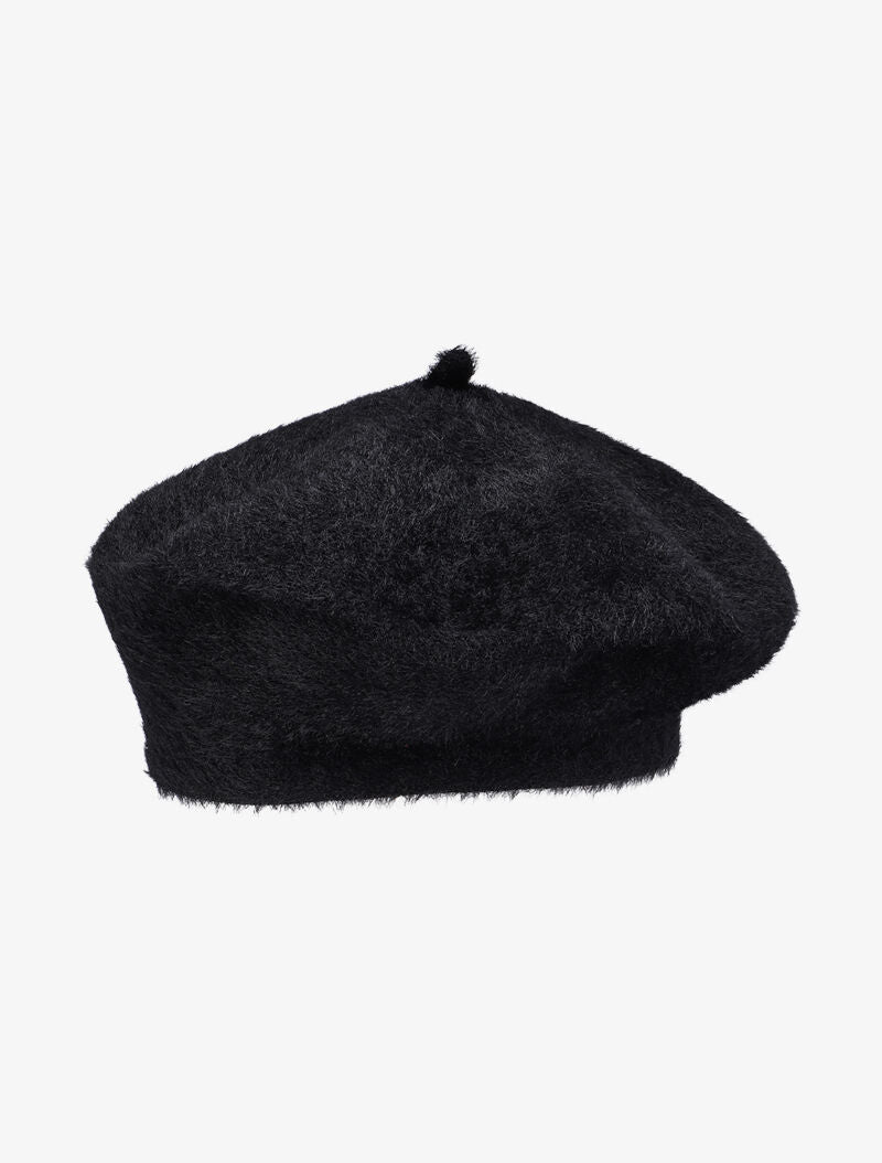 Béret duveteux - Noir - 3