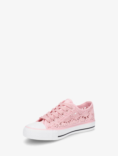 Tennis en crochet - Rose - 3