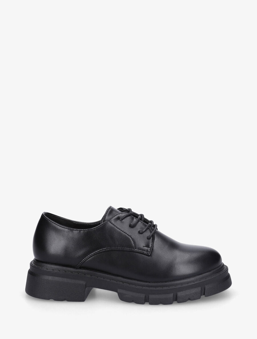 Derbies unies en simili - Noir - 5