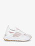 Baskets style chaussettes en simili - Rose - 5
