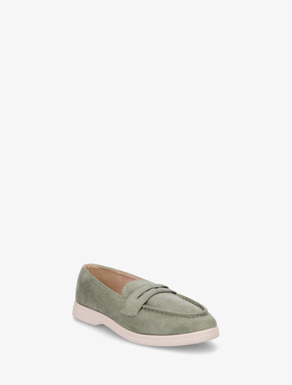 Mocassins en suédine - Kaki - 2