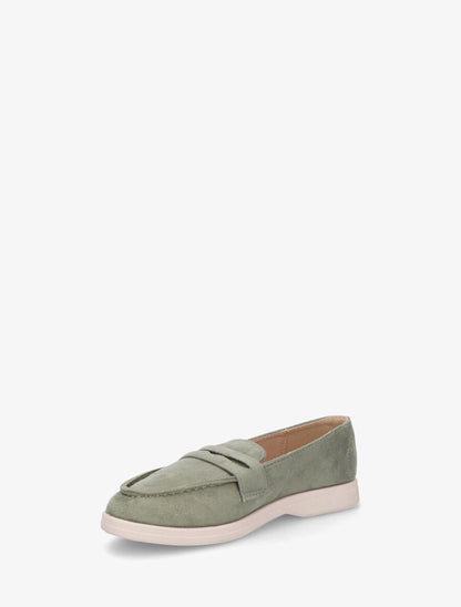 Mocassins en suédine - Kaki - 3