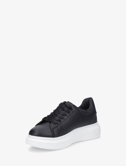 Sneakers classiques en simili - Noir - 3