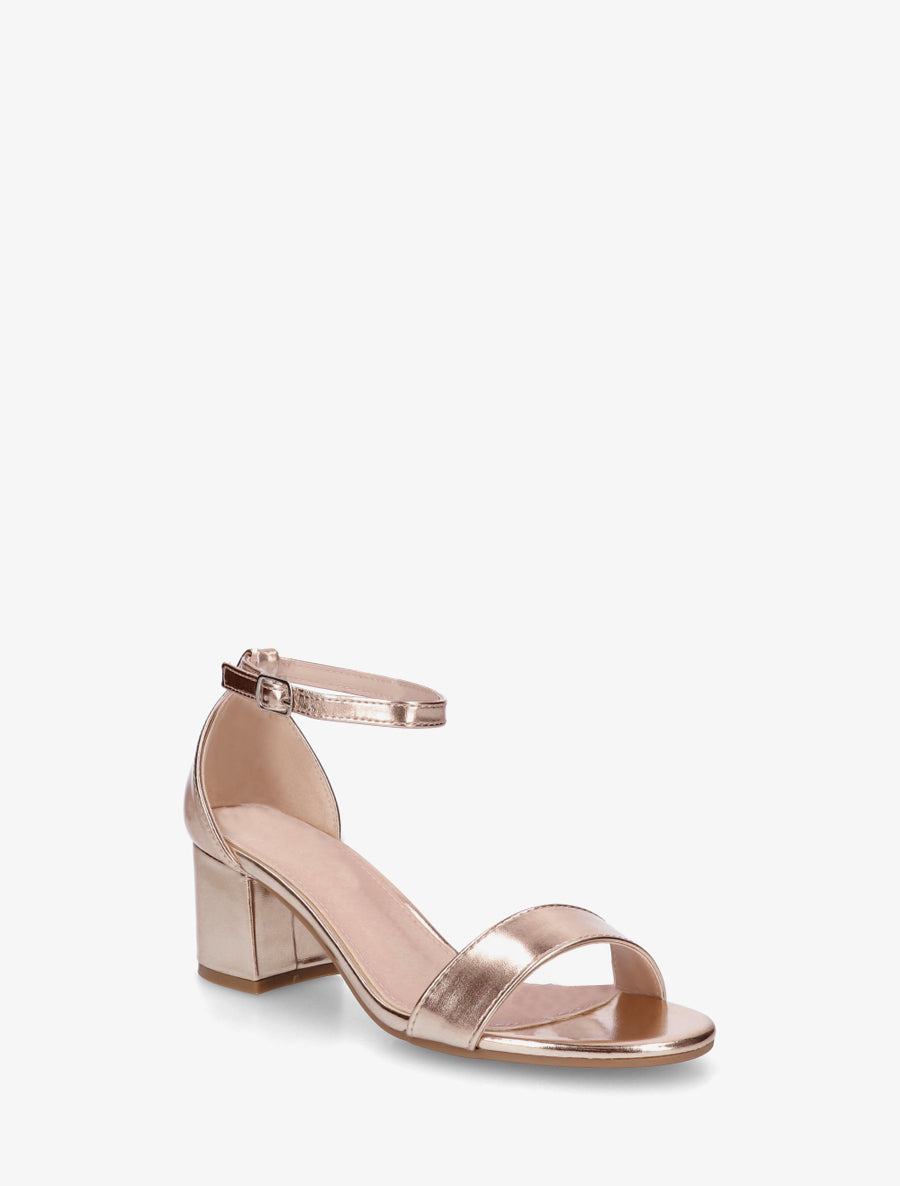 Sandales classiques à talon - Rose gold - 2