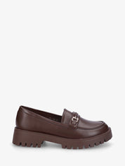 Mocassins à semelle crantée - Marron - 1