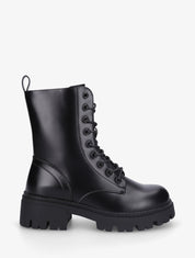 Bottines à lacets - Noir - 1